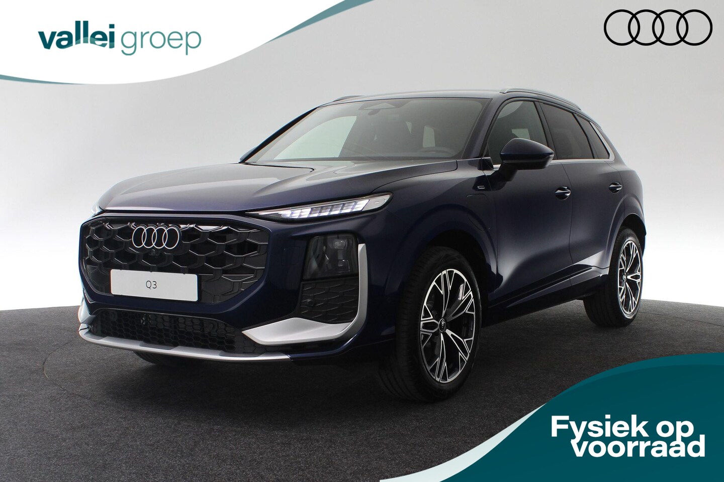 Audi Q3 - e-hybrid 272 pk S edition | Tech plus | Velgen 19 inch | Sportstoelen zwart leder-kunstled - AutoWereld.nl