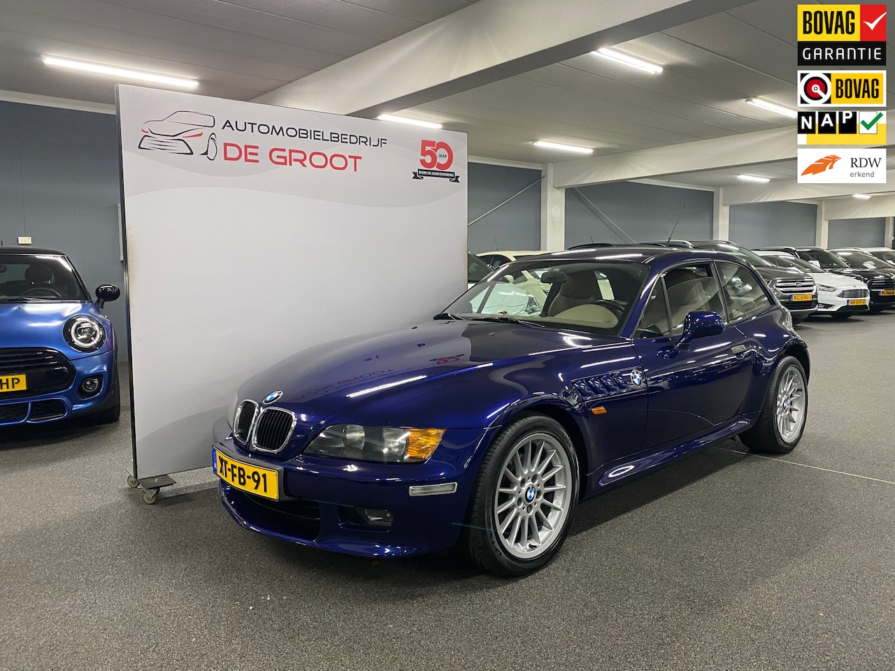 BMW Z3 Coupé - 2.8/ Automaat/ Nederlandse auto/ Lederen bekleding/ LMV - AutoWereld.nl