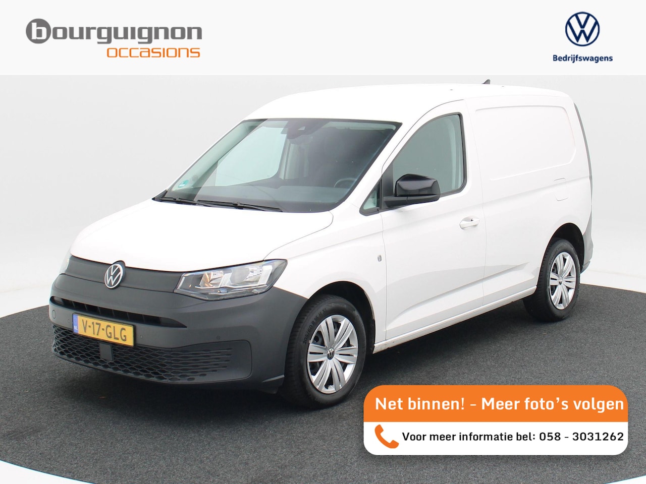 Volkswagen Caddy Cargo - 2.0 TDi 122 Pk Automaat Comfort | Cruise Control | Climate Control | Trekhaak | Navigatie - AutoWereld.nl