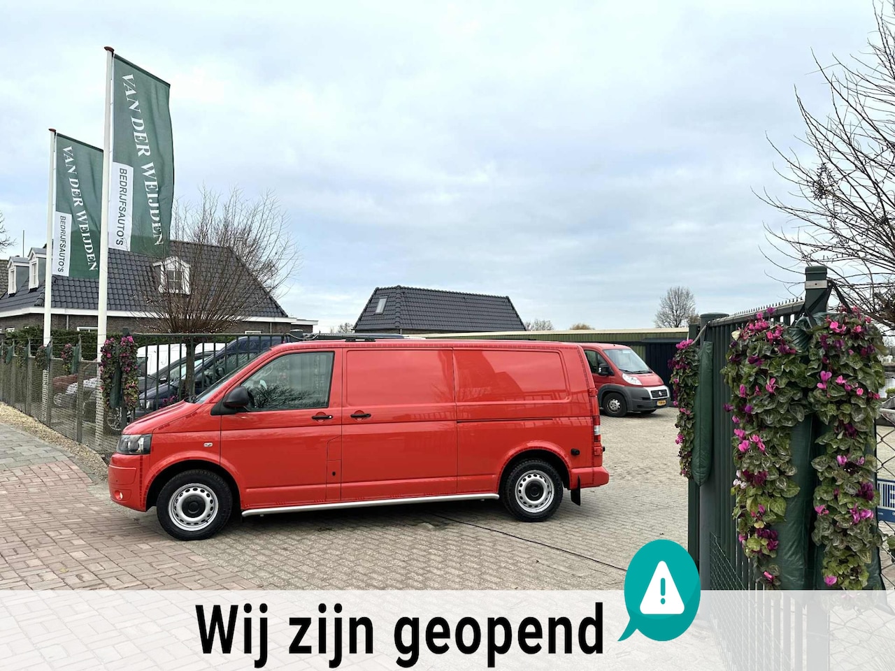 Volkswagen Transporter - 2.0 TDI L2H1 6 DEURS! MARGE 3 PERSOONS - AutoWereld.nl