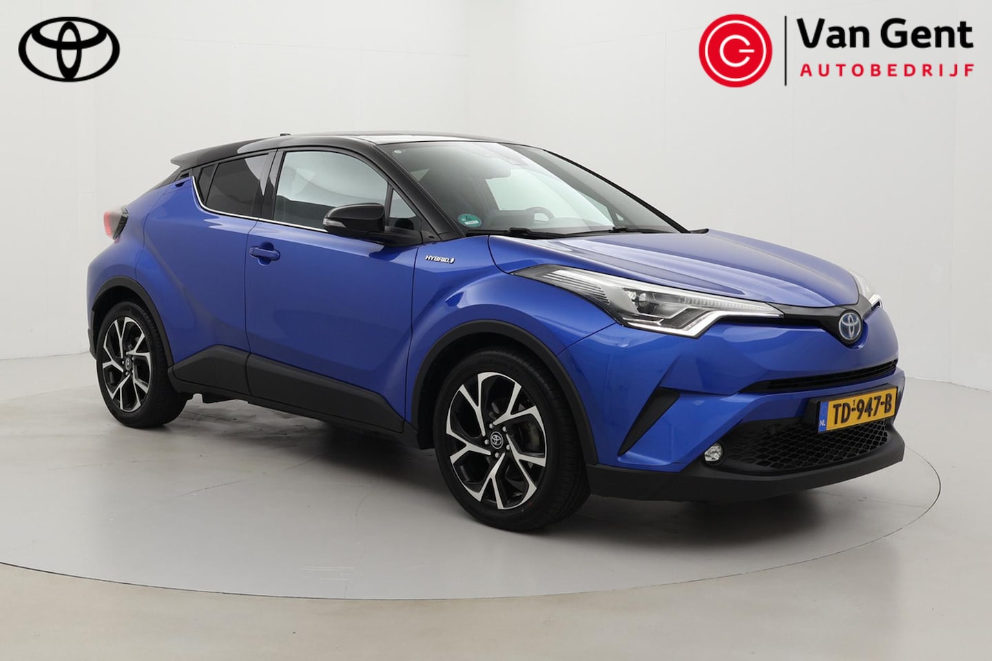 Toyota C-HR - 1.8 Hybrid Bi-Tone | Trekhaak | Dodehoek detectie | Navigatie | Stoelverwarming | BearLock - AutoWereld.nl