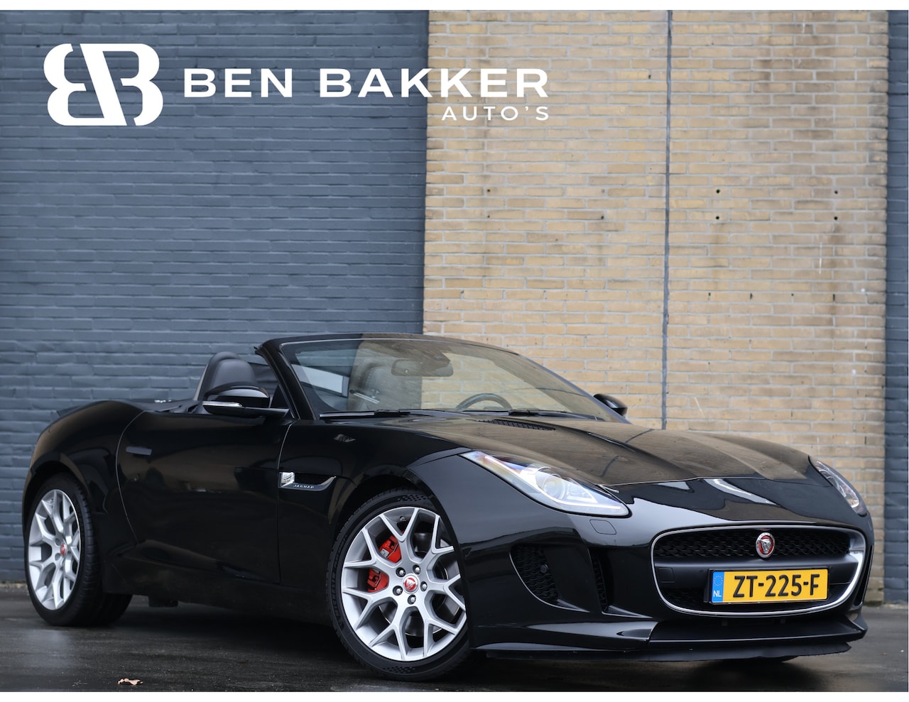 Jaguar F-type - 3.0 V6 Convertible | Cam | Leder | Nav | Cruise | - AutoWereld.nl