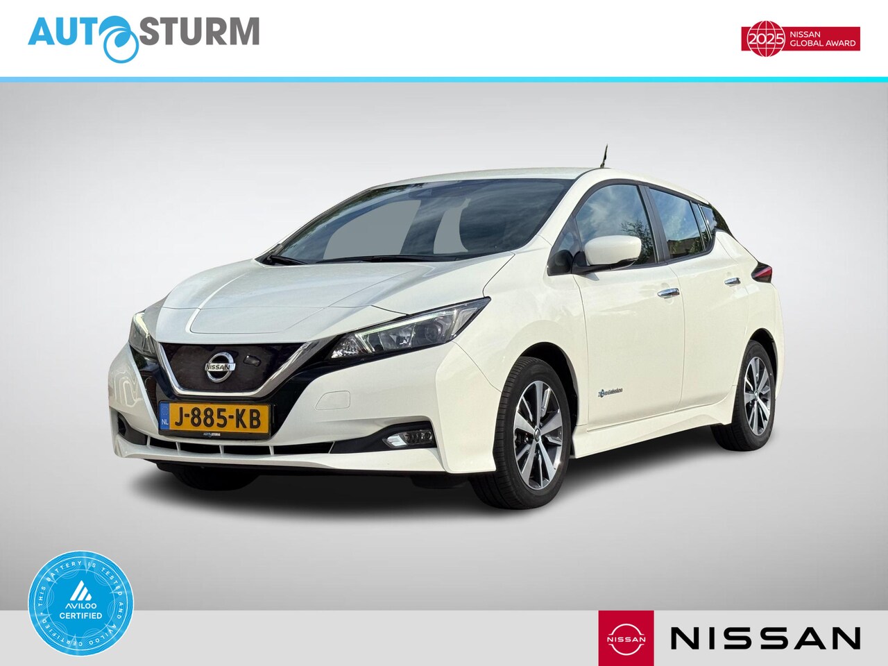 Nissan LEAF - Acenta 40 kWh SoH 92% | Navigatie | Camera | Apple Carplay/Android Auto | Dodehoek Detecti - AutoWereld.nl