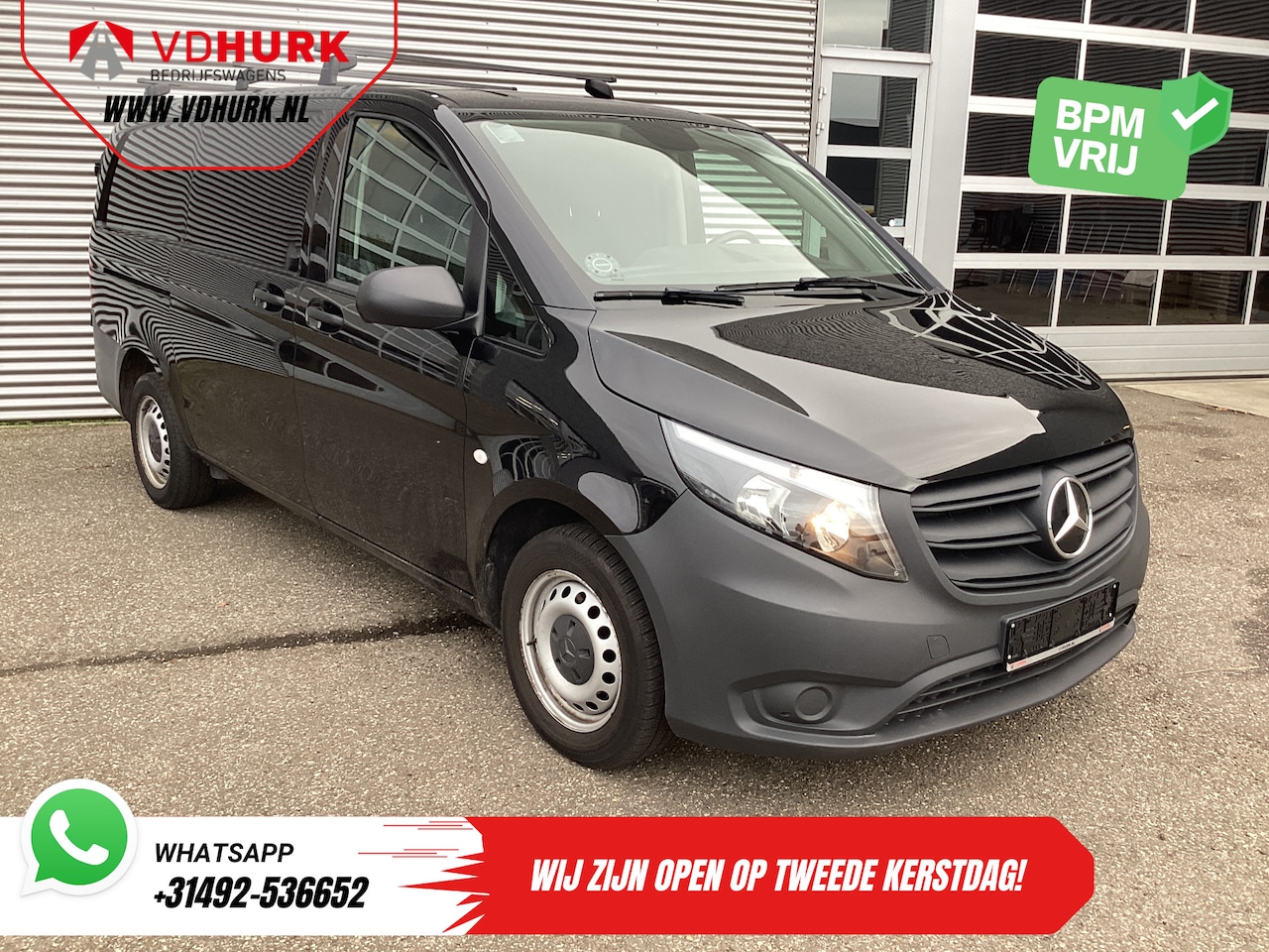 Mercedes-Benz Vito - 114 CDI Aut. L2 BPM VRIJ! Adapt. Cruise/ Carplay/ Camera/ Trekhaak/ Betimmering - AutoWereld.nl