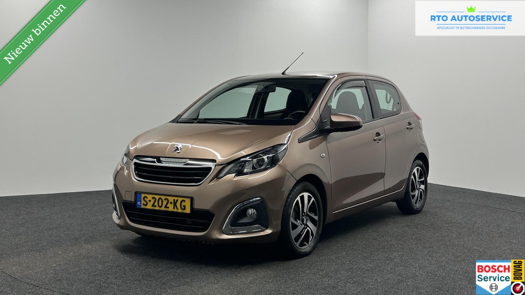 Peugeot 108 - 1.2 VTi Allure Top LM SCHERM CRUISE 5 DEURS. - AutoWereld.nl