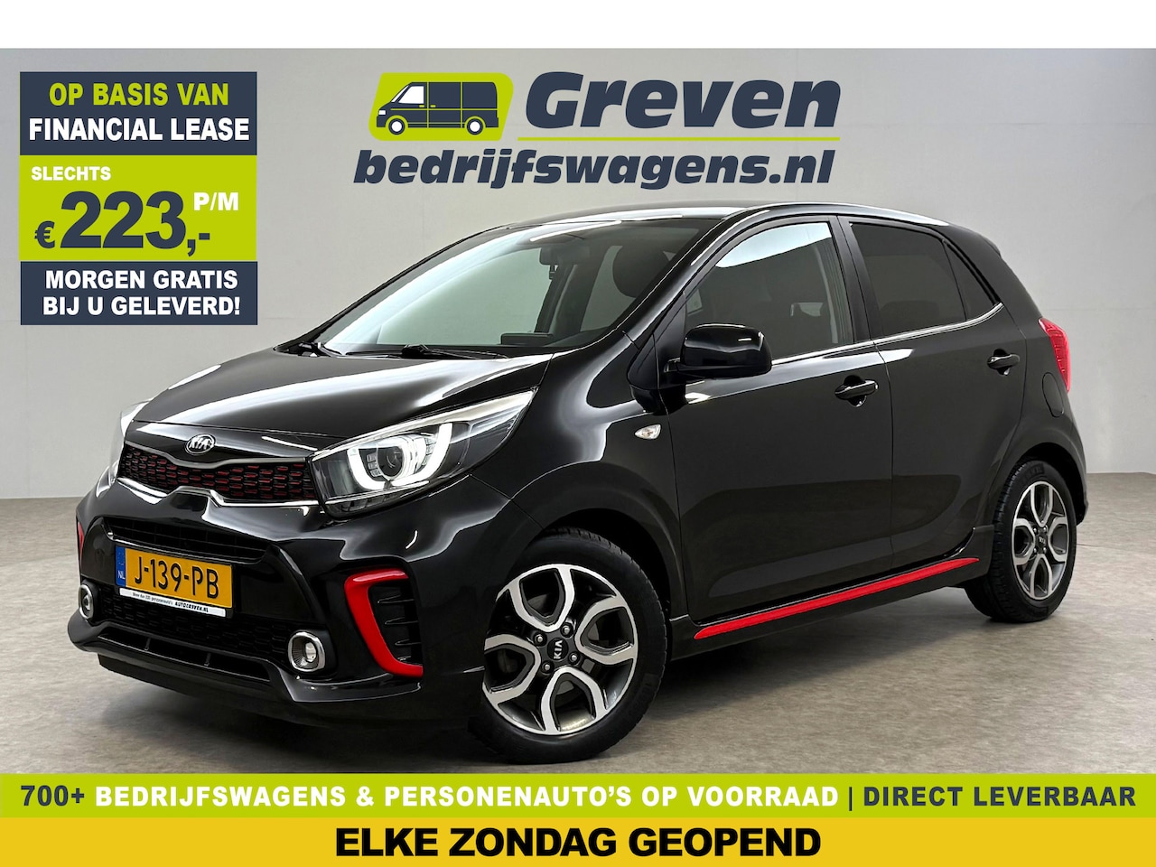 Kia Picanto - 1.0 MPi GT-Line | Camera | Carplay | LED | Cruise | Navi | NAP - AutoWereld.nl