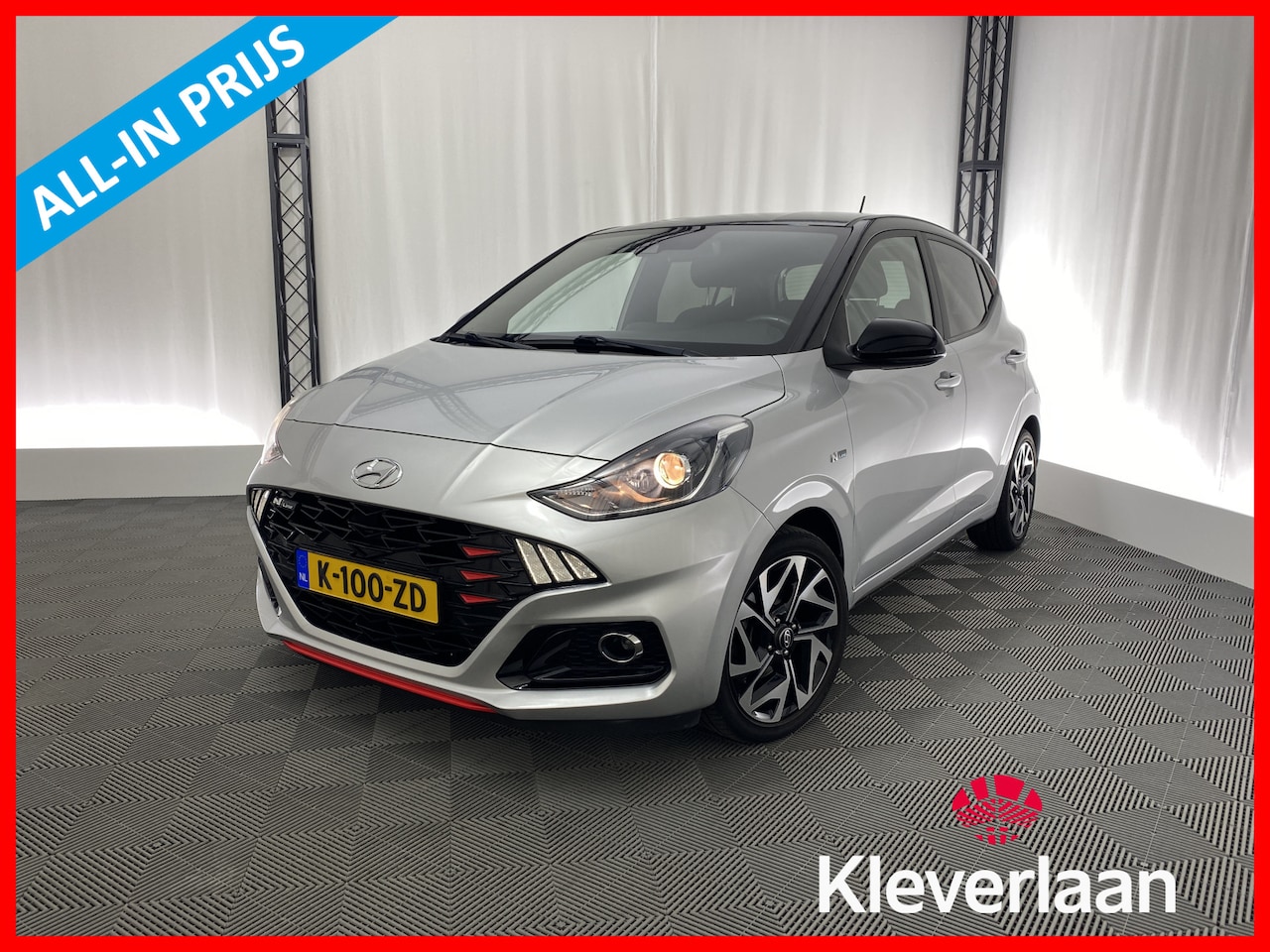 Hyundai i10 - 1.0 T-GDI 100 pk N-Line 5-zits | Apple carplay | Camera | Stoel- en stuurverwarming | Navi - AutoWereld.nl