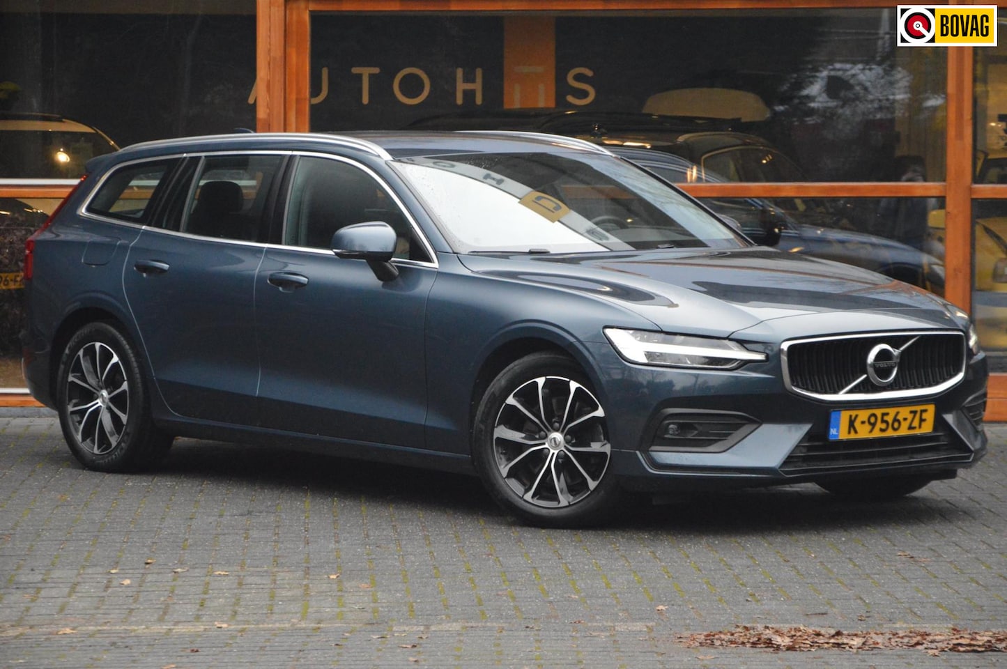 Volvo V60 - B3 Buisness Pro+ | Adaptive Cruise | Stoel + Stuur Verwarming | Leer | BLIS | - AutoWereld.nl