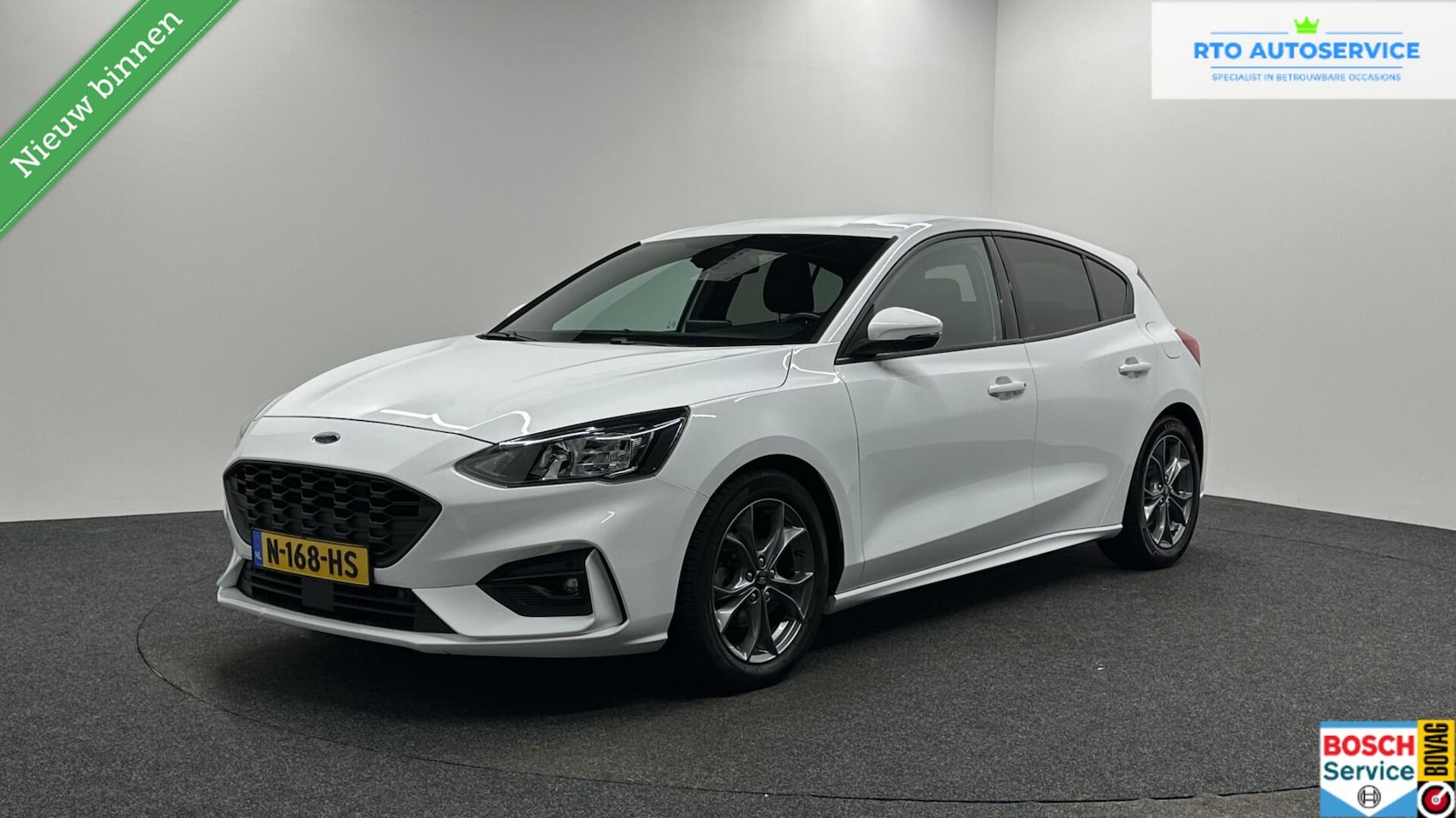 Ford Focus - 1.0 EcoBoost Hybrid Active X Business CARPLAY CAMERA ECC CRUISE LM. - AutoWereld.nl