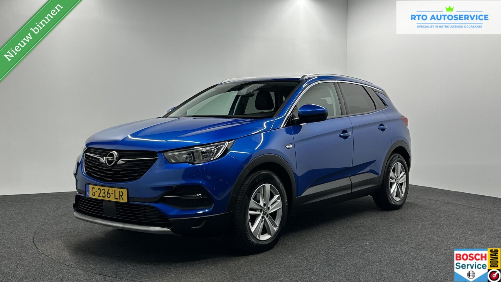 Opel Grandland X - 1.2 Turbo Business Executive NAVI CARPLAY LM. - AutoWereld.nl