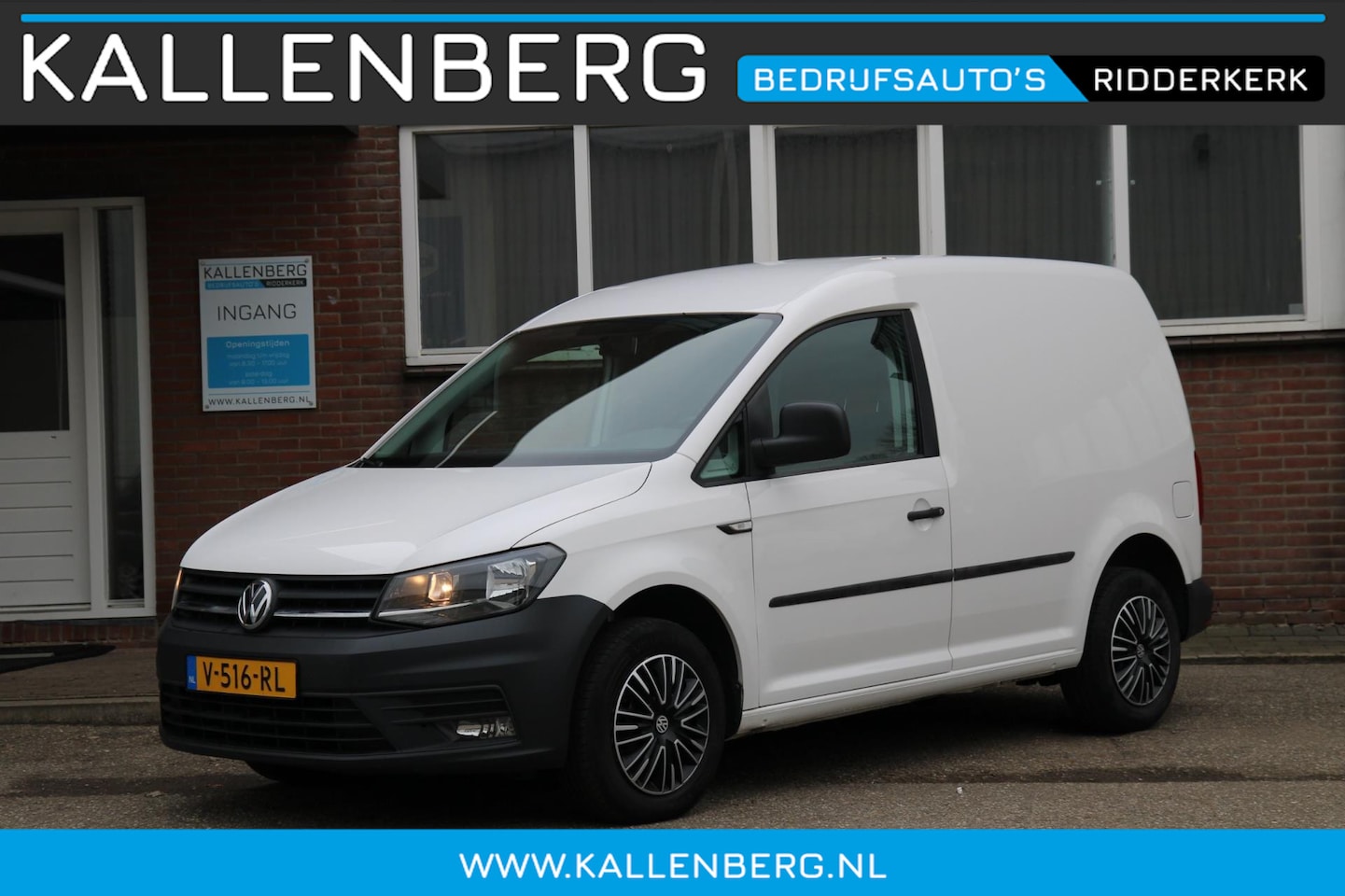 Volkswagen Caddy - 2.0 TDI L1H1 *MARGE* Trendline / Airco / Cruise / Klep / Bluetooth - AutoWereld.nl