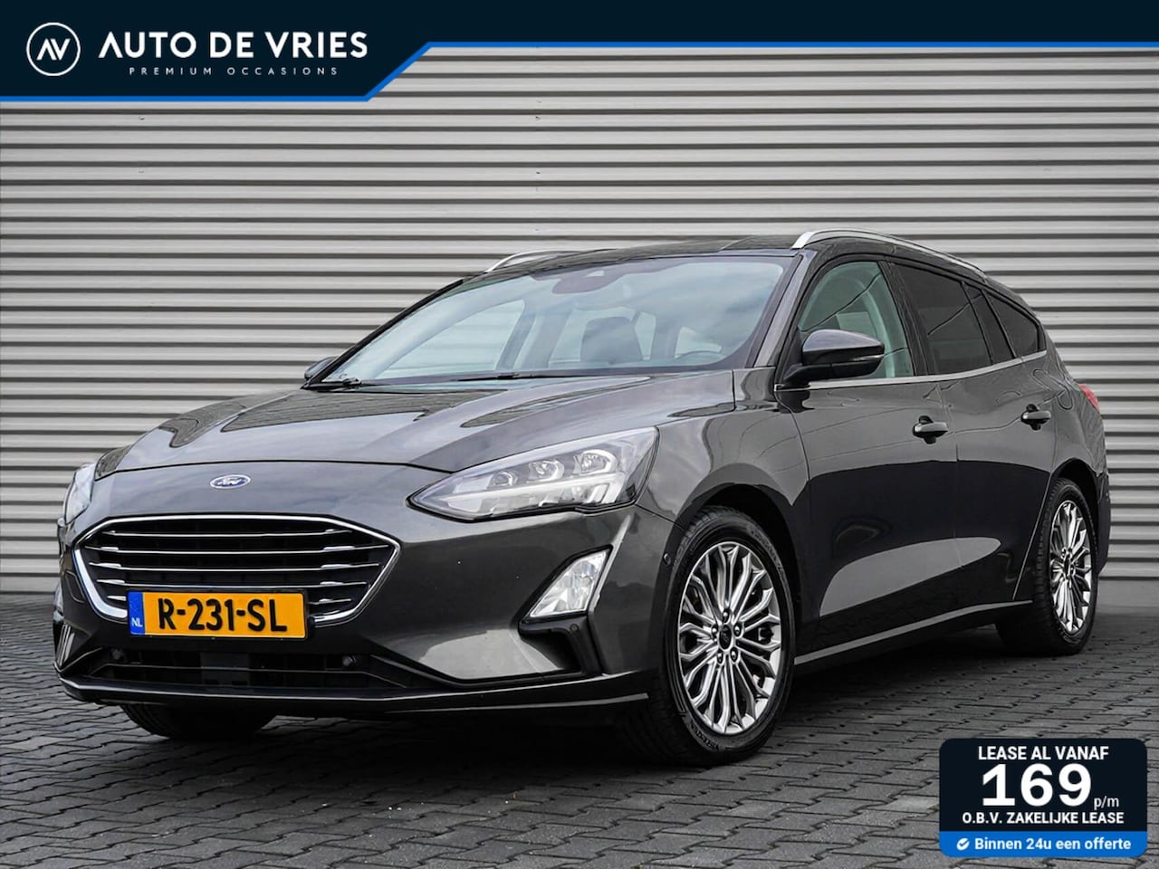 Ford Focus Wagon - 1.0 EcoBoost 125pk Titanium X Business | Adaptieve cruise | Camera | Winterpakket | Trekha - AutoWereld.nl