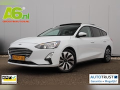 Ford Focus Wagon - 1.0 EcoBoost Hybrid Trend Edition Business 125PK Trekhaak Panoramadak Navigatie Achteruitr