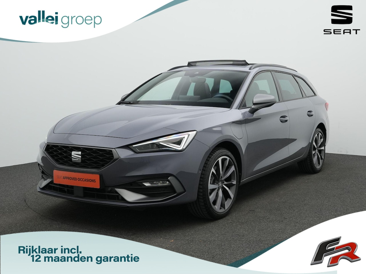 SEAT Leon Sportstourer - 1.5 TSI e-Hybrid 204 pk DSG FR Business | Panoramadak | Beats | Leder/alcantara | Geheugen - AutoWereld.nl
