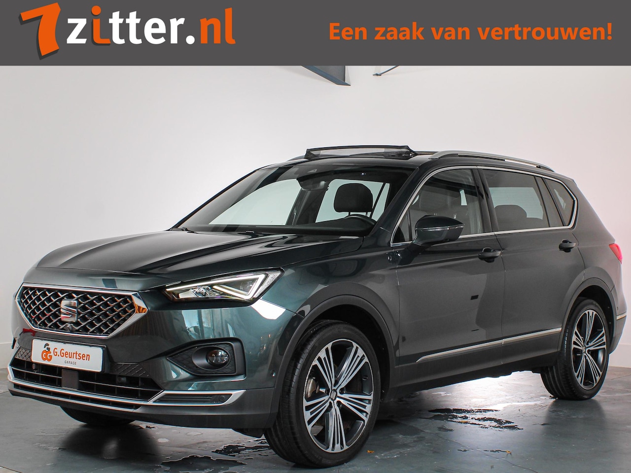 SEAT Tarraco - 1.5 TSI Xcellence 1.5 TSI Xcellence, 7-Persoons, Trekhaak, Panoramadak, Volleder, Memory, Beats, 360° Camera - AutoWereld.nl