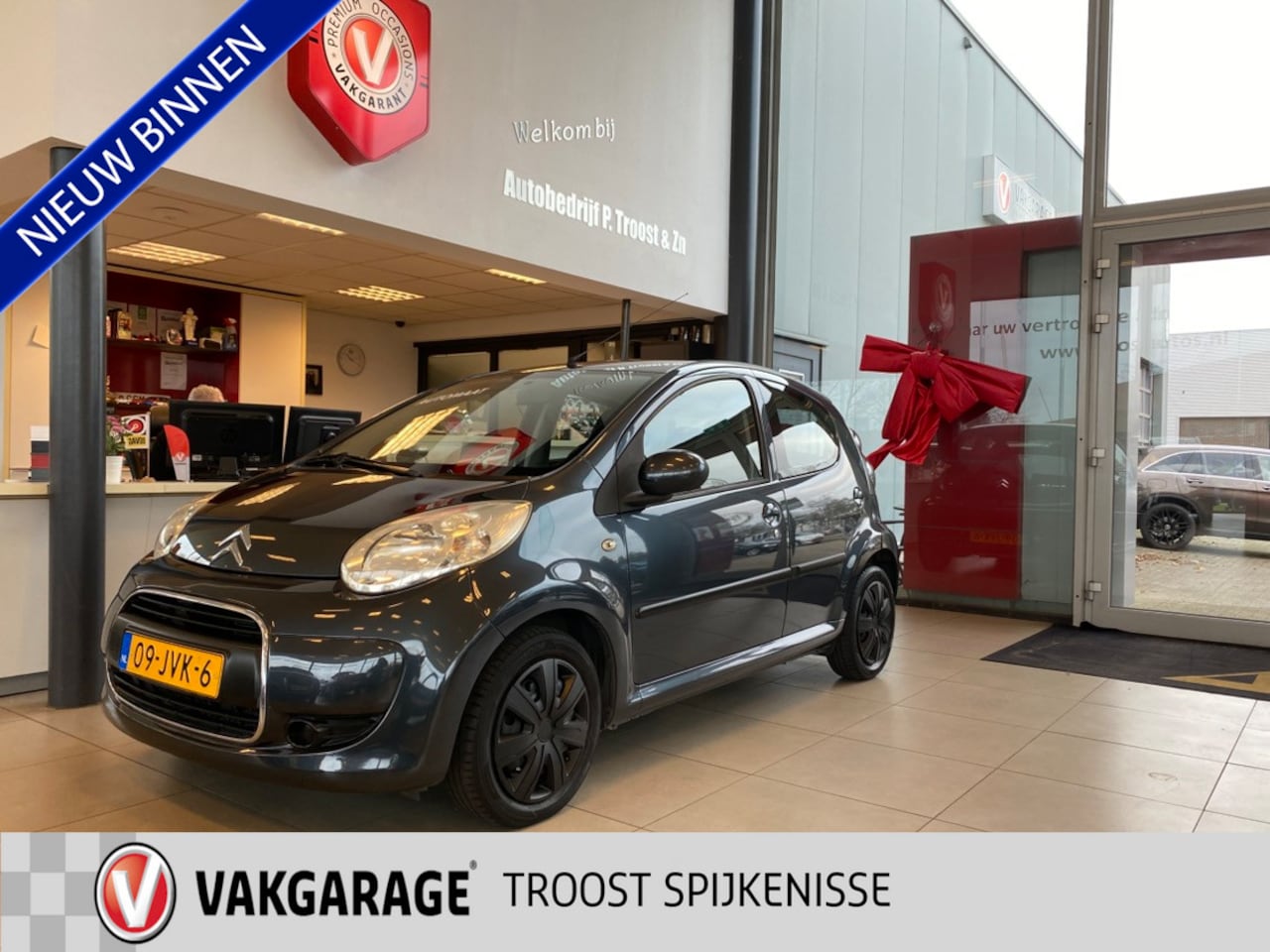 Citroën C1 - 1.0-12V Ambiance 1.0-12V Ambiance,Automaat,Airco,Elektrischpakket,Centraledeurvergrendeling,Aux Aansluiting - AutoWereld.nl