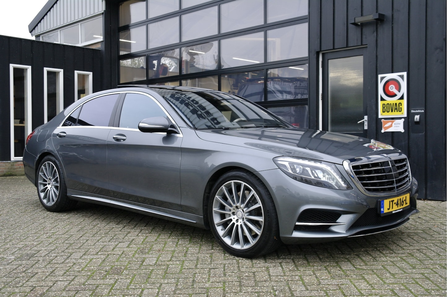Mercedes-Benz S-klasse - 500 4Matic Lang Prestige Plus | Dealer Onderhouden | Night Vision | NL-Auto - AutoWereld.nl