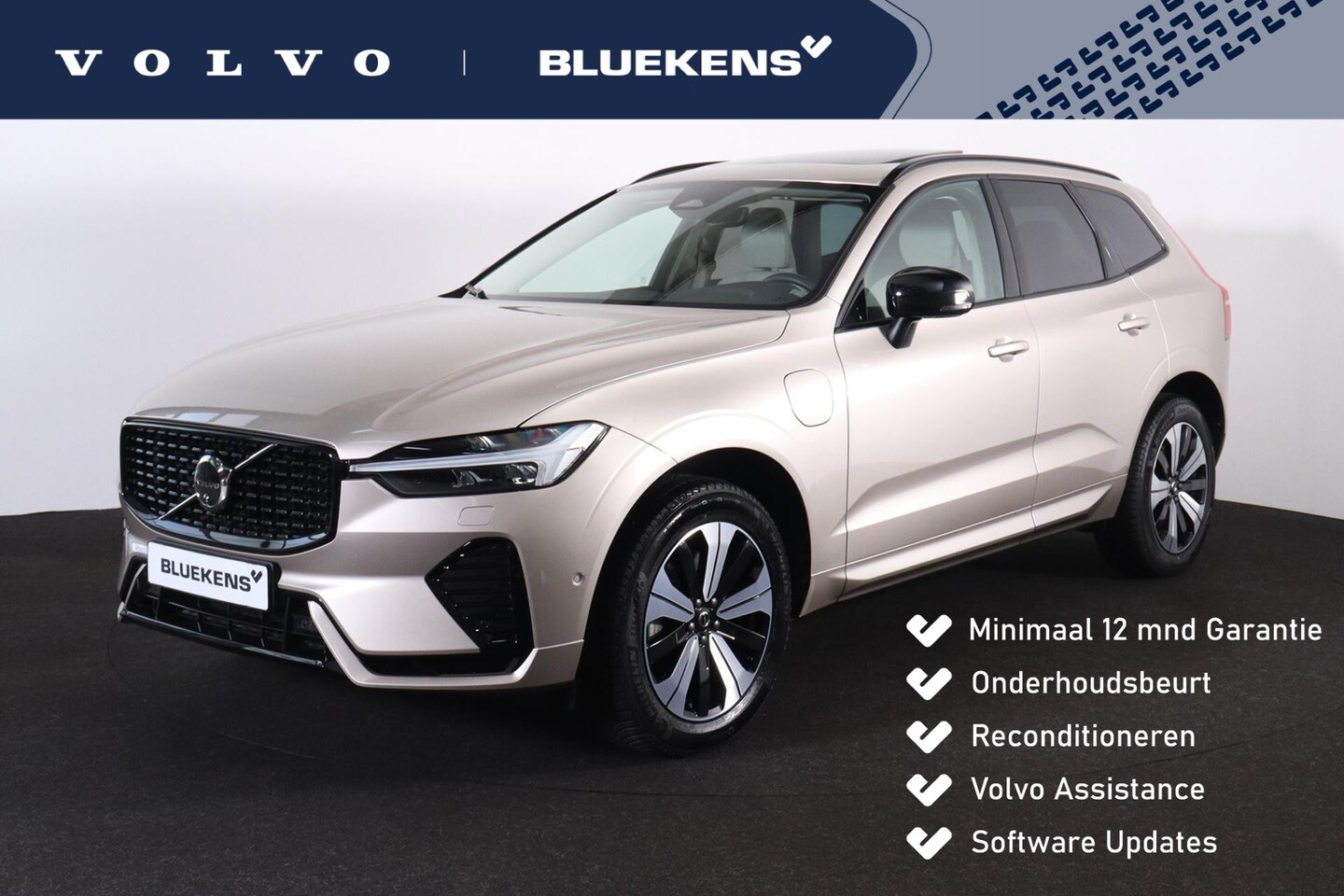 Volvo XC60 - T6 Recharge AWD Plus Dark - LONG RANGE - Panorama/schuifdak - IntelliSafe Assist & Surroun - AutoWereld.nl