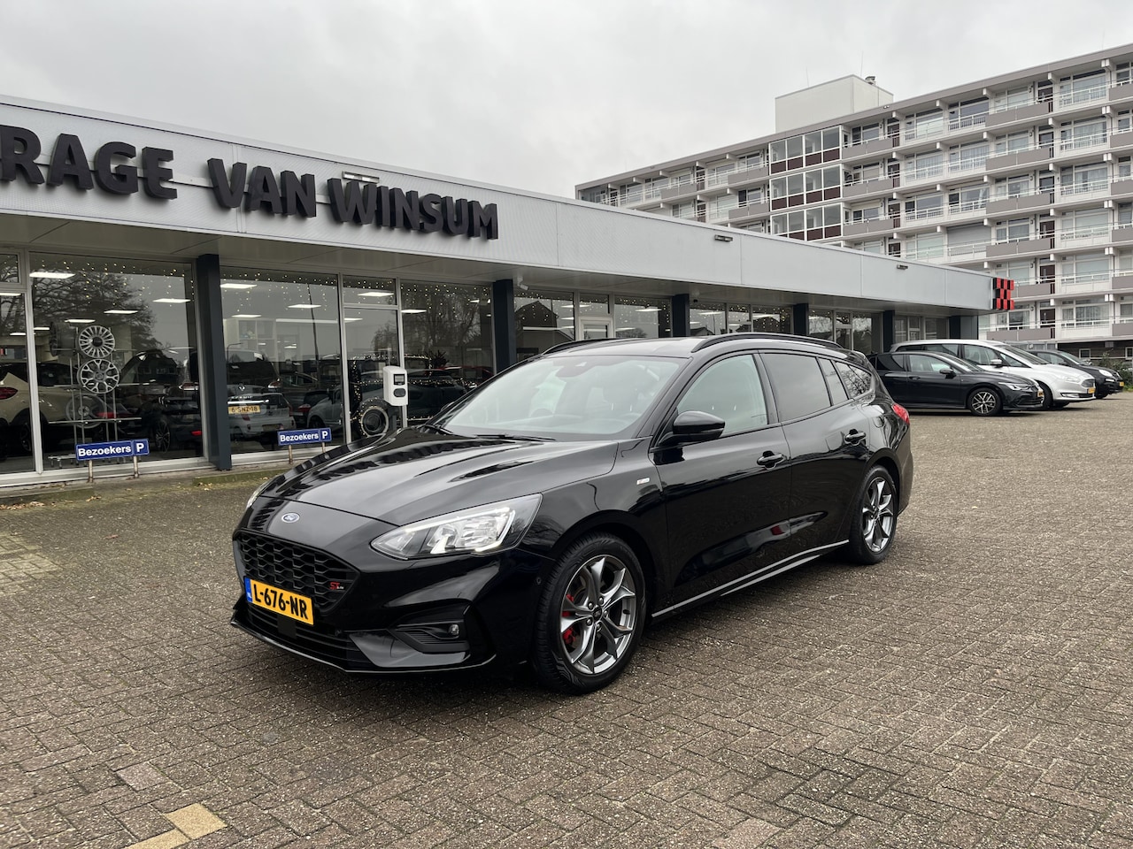 Ford Focus Wagon - 1.0 EcoBoost Hybrid ST Line X Business Virtual Winterpack Navi Acamera Nap - AutoWereld.nl