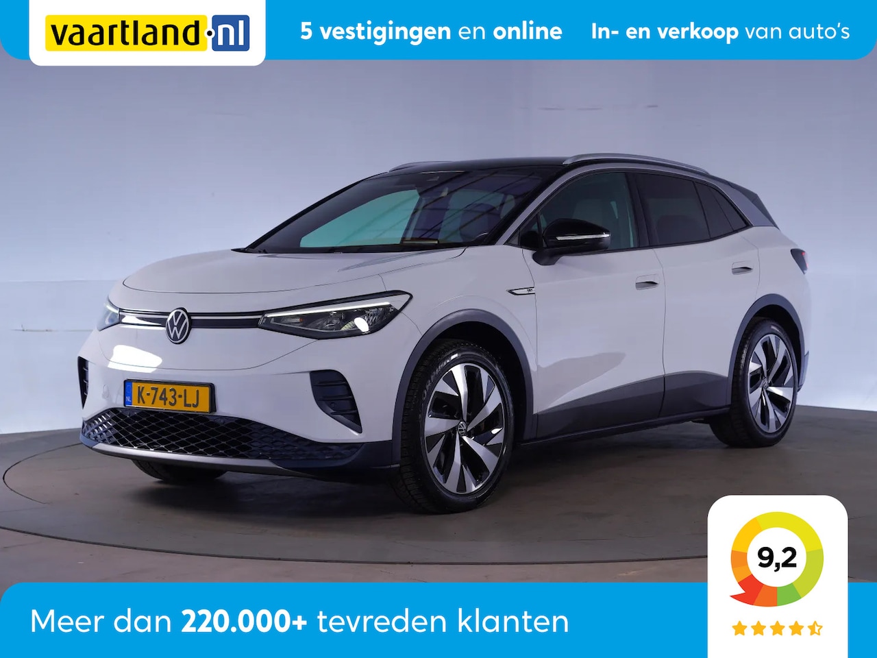 Volkswagen ID.4 - First 77 kWh [ Adapt. Cruise Camera LED Navi ] - AutoWereld.nl
