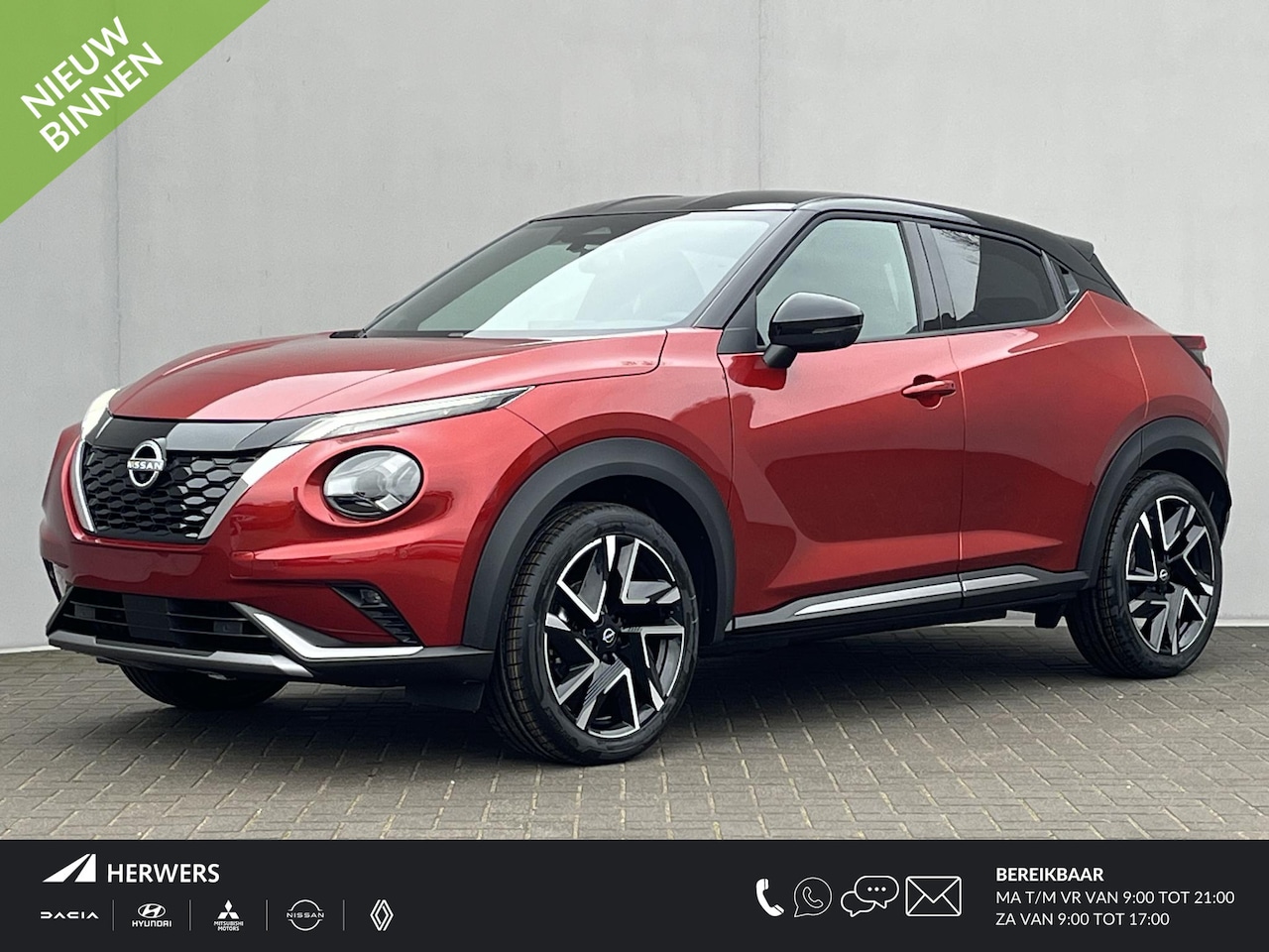 Nissan Juke - 1.6 Hybrid N-Design / €3.500,- EINDEJAARSVOORDEEL / NIEUW uit voorraad leverbaar! / Stuur- - AutoWereld.nl