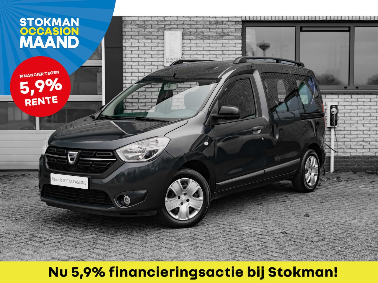 Dacia Dokker - 1.3 TCe 130 Laureate | navigatie | parkeersensoren | cruise control | incl. Bovag rijklaar - AutoWereld.nl