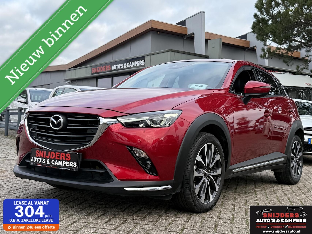 Mazda CX-3 - 2.0 SkyActiv-G 120 GT-M 19772 km !!! - AutoWereld.nl