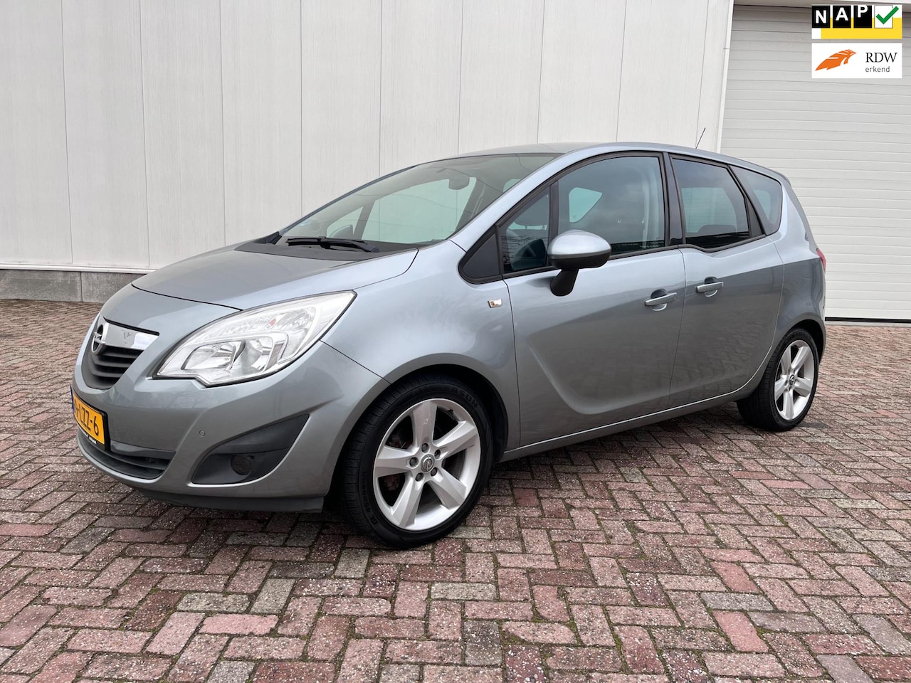 Opel Meriva - 1.4 Turbo Edition airco 2010 1e eigenaar nl auto 5700km trekhaak - AutoWereld.nl