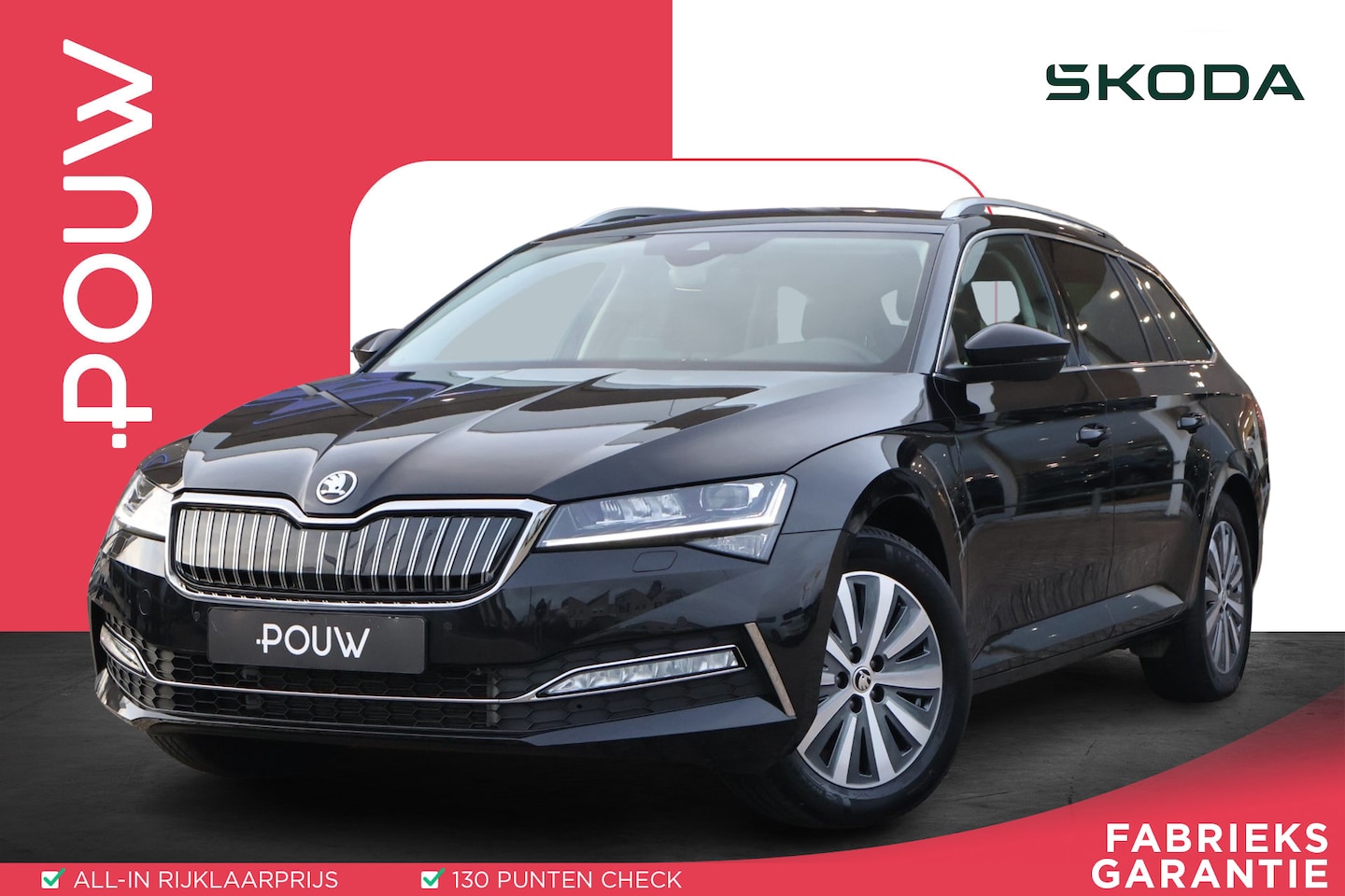 Skoda Superb Combi - 1.4 TSI 218pk PHEV iV Business Edition Plus | SoH 99% | Navigatie | Camera | Trekhaak Wegk - AutoWereld.nl