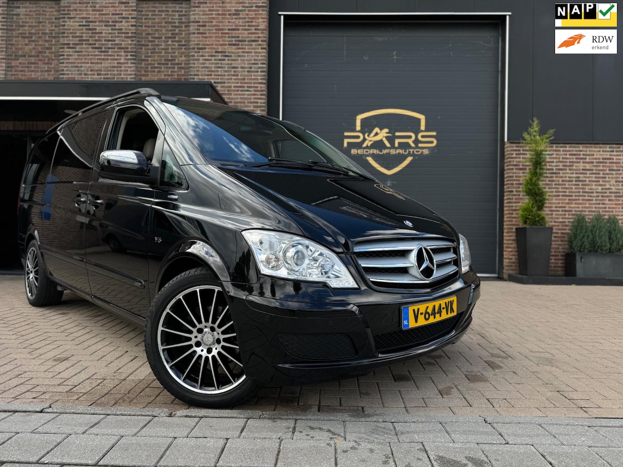 Mercedes-Benz Viano - 3.0 V6 CDI Ambiente Edition Lang Automaat Pano Dak Dubbele Cabine Airco Navi Cruise DVD Sc - AutoWereld.nl