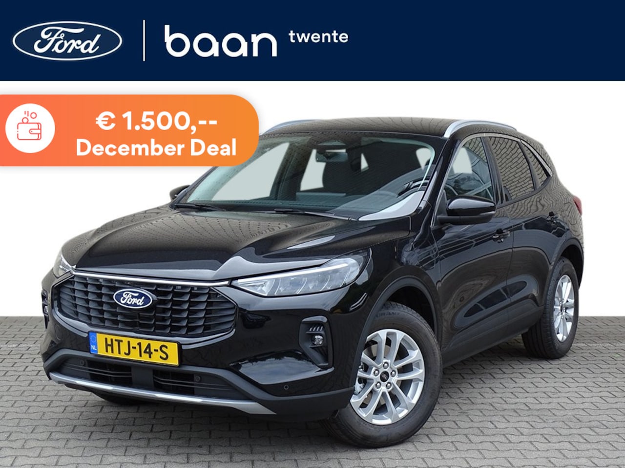 Ford Kuga - 2.5 PHEV 243pk Titanium | 2.100kg trekgw. | Winter Pack | Camera | Navigatie | Cruise Cont - AutoWereld.nl