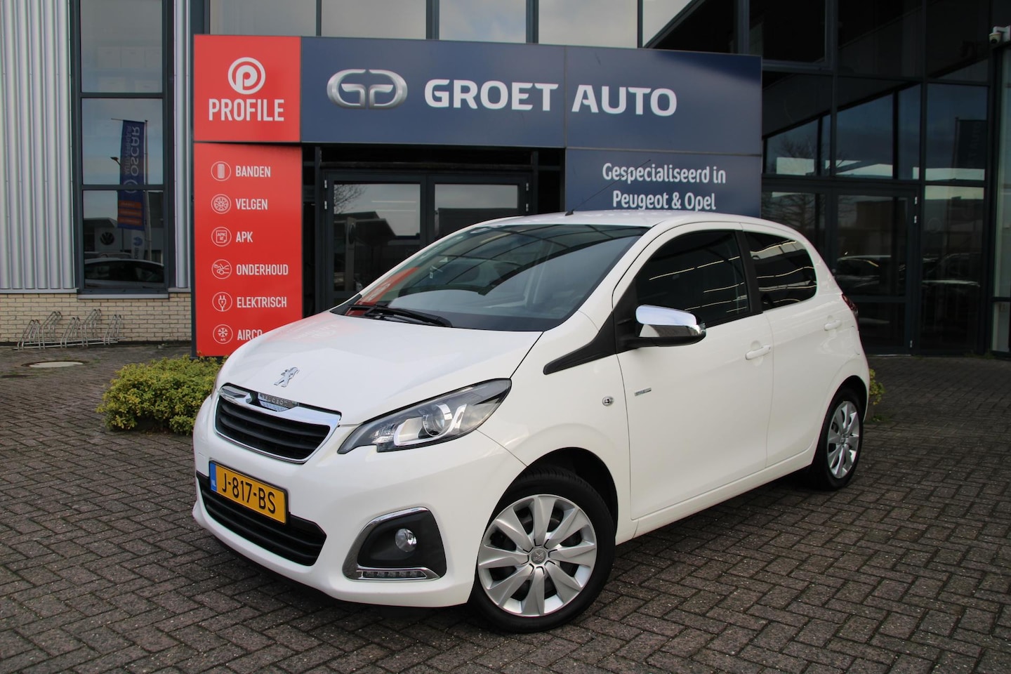 Peugeot 108 - 1.0 e-VTi Style 5-drs Airco Snelheidsregelaar 1e eigenaar - AutoWereld.nl