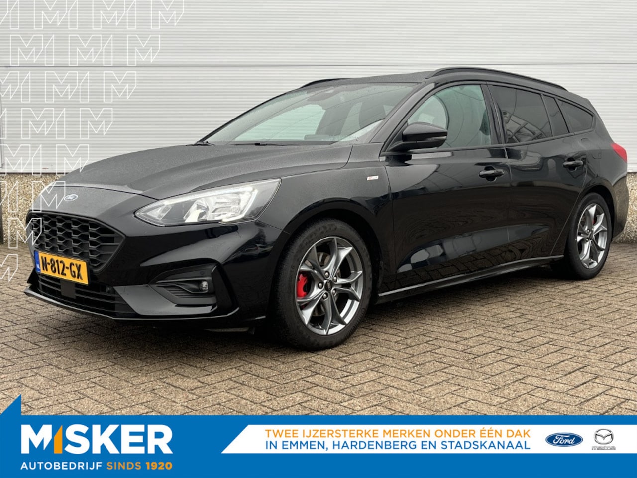 Ford Focus Wagon - 1.0 EBH ST L. XBns TREKHAAK! WINTERPACK! COMFORTPACK! - AutoWereld.nl