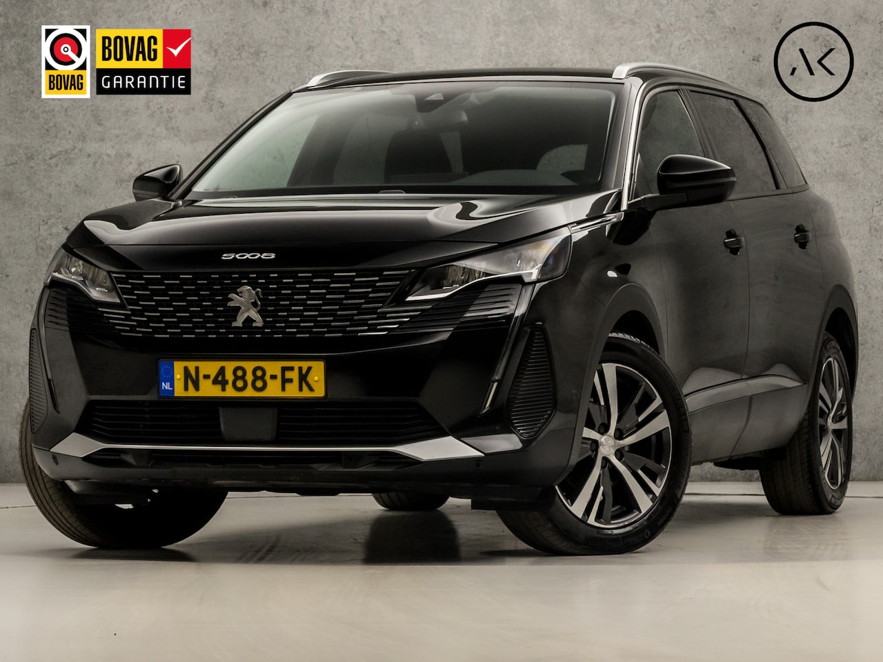 Peugeot 5008 - 1.2 PureTech Allure Sport 7 Persoons Automaat (FACELIFT, APPLE CARPLAY, GROOT NAVI, LEDER, - AutoWereld.nl