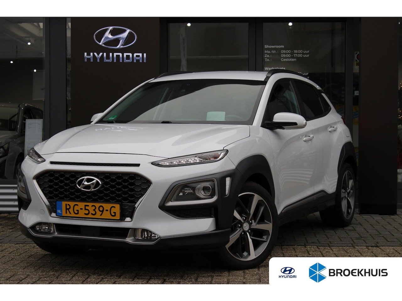 Hyundai Kona - 1.0T Premium | Achteruitrijcamera | Cruise control | Keyless entry - AutoWereld.nl
