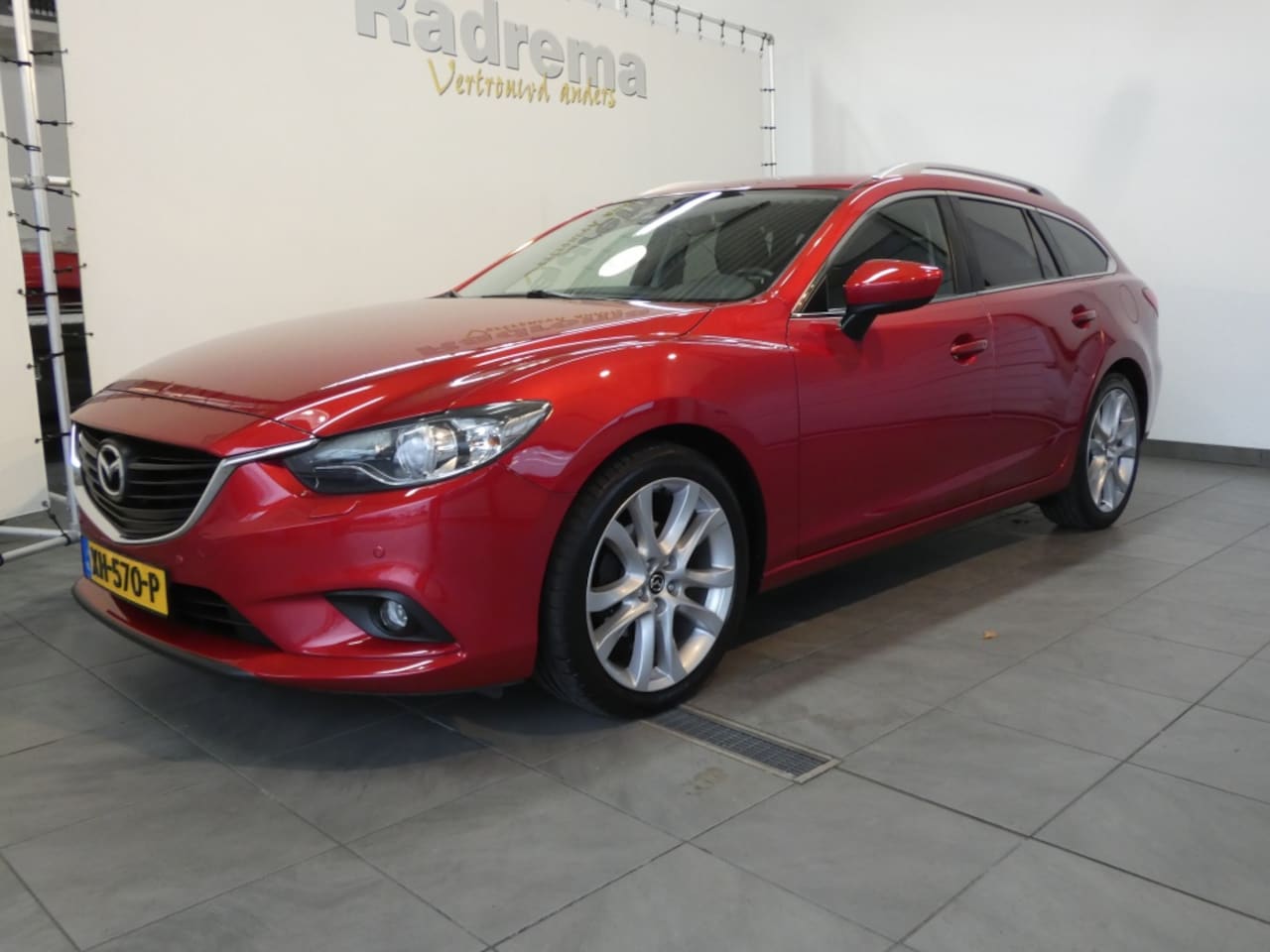 Mazda 6 Sportbreak - Skyactive_G 165 GT-M Navi Camera leder , 19 inch - AutoWereld.nl