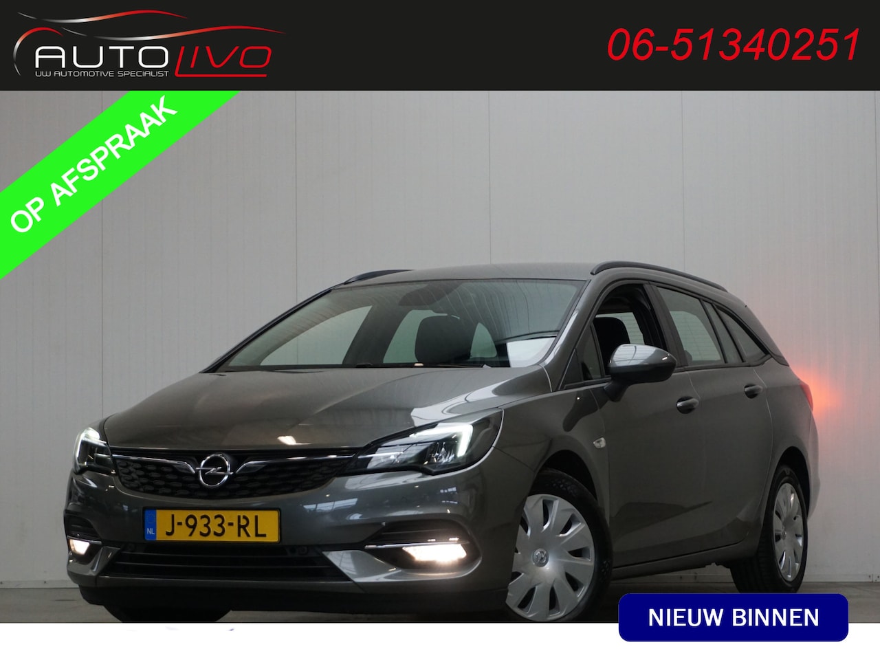 Opel Astra Sports Tourer - 1.5 CDTI Business Executive APPLE NAVI CLIMA PDC CAMERA CRUISE etc. - AutoWereld.nl