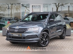 Skoda Karoq - 1.5 SportLine TSI 150pk | Adaptive | Camera | Trekhaak | LED | Carplay | Keyless | Climate