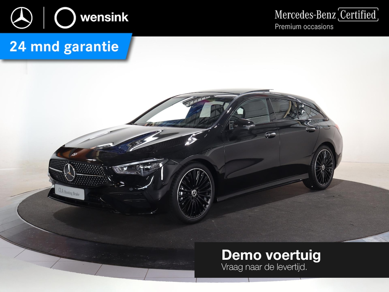 Mercedes-Benz CLA-klasse Shooting Brake - 180 Business Solution AMG | Panoramaschuifdak | Head-up display | Trekhaak | 360° camera | - AutoWereld.nl