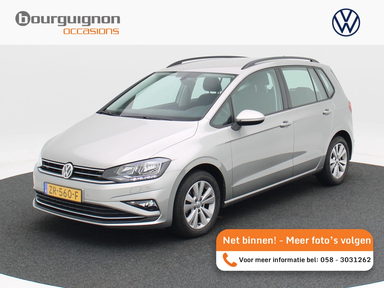Volkswagen Golf Sportsvan - 1.0 TSi 115 Pk Automaat Comfortline | Adaptive Cruise | CarPlay | Navigatie | Camera | Sto - AutoWereld.nl