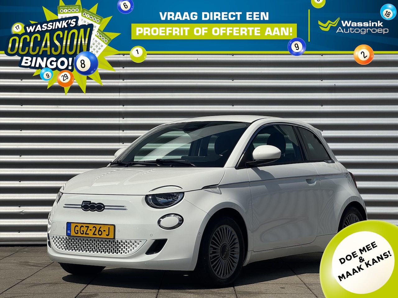 Fiat 500 - 42kWh 118pk Automaat Urban | Achteruitrijcamera | Cruise Control | Apple Carplay / Android - AutoWereld.nl