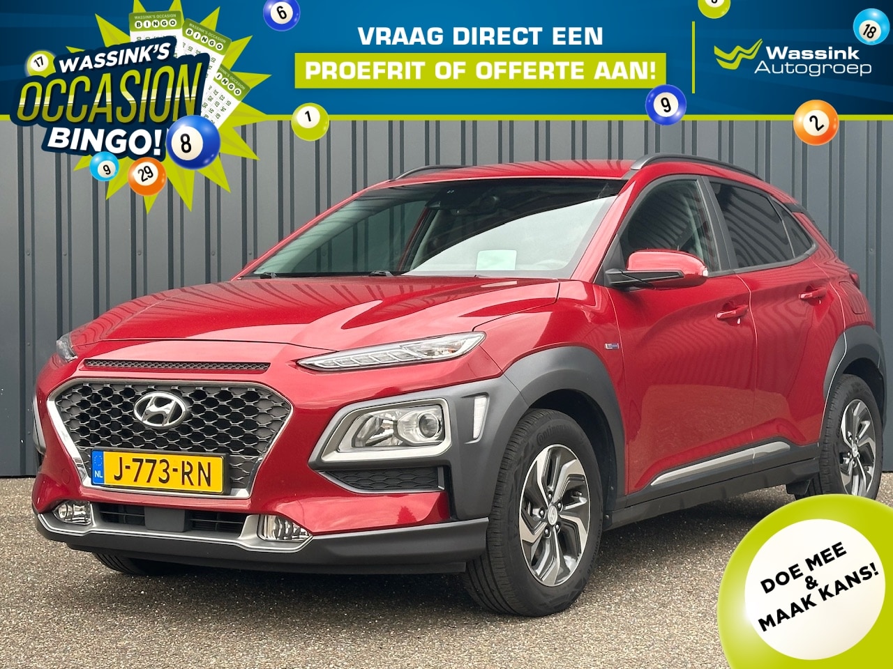 Hyundai Kona - GDI 141pk HEV 2WD Aut. Fashion I HUD I Krell I Adaptieve Cruise I Camera I Navigatie I Dod - AutoWereld.nl