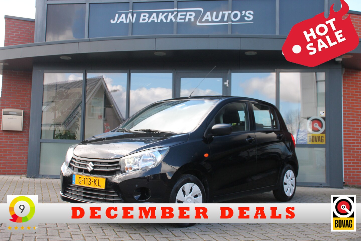 Suzuki Celerio - 1.0 Comfort ✅ Navigatie ✅ Bluetooth ✅ Airco ✅ park.sens ✅ - AutoWereld.nl