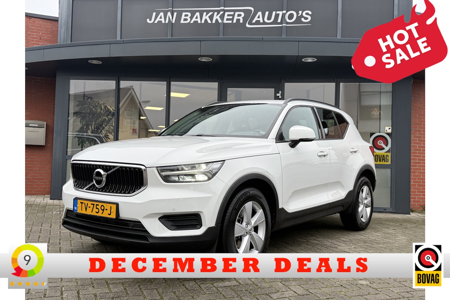 Volvo XC40 - 2.0 T4 ✅ Automaat ✅ Park sens, v+a ✅ VC ✅ LED ✅ - AutoWereld.nl