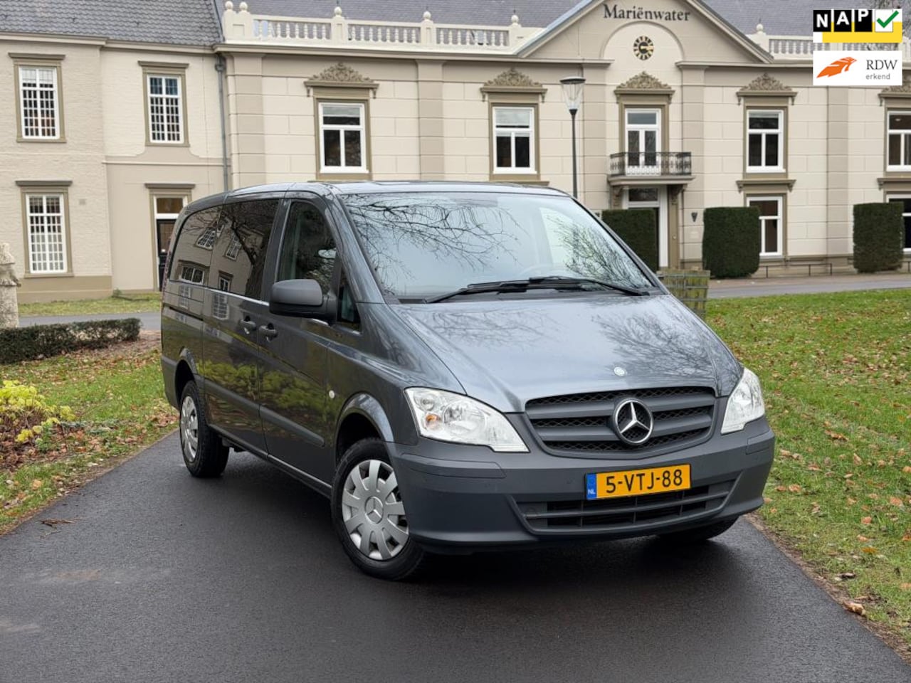 Mercedes-Benz Vito - 113 CDI 320 Lang DC Luxe Automaat | MARGE Bus| - AutoWereld.nl