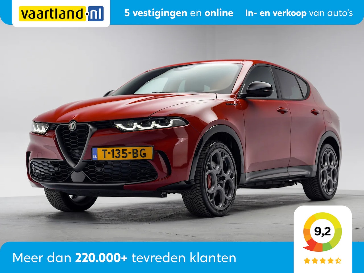 Alfa Romeo Tonale - 1.3T PHEV 280pk Edizione Speciale Aut. [ Leder Stoelverwarming LED Navi ] - AutoWereld.nl