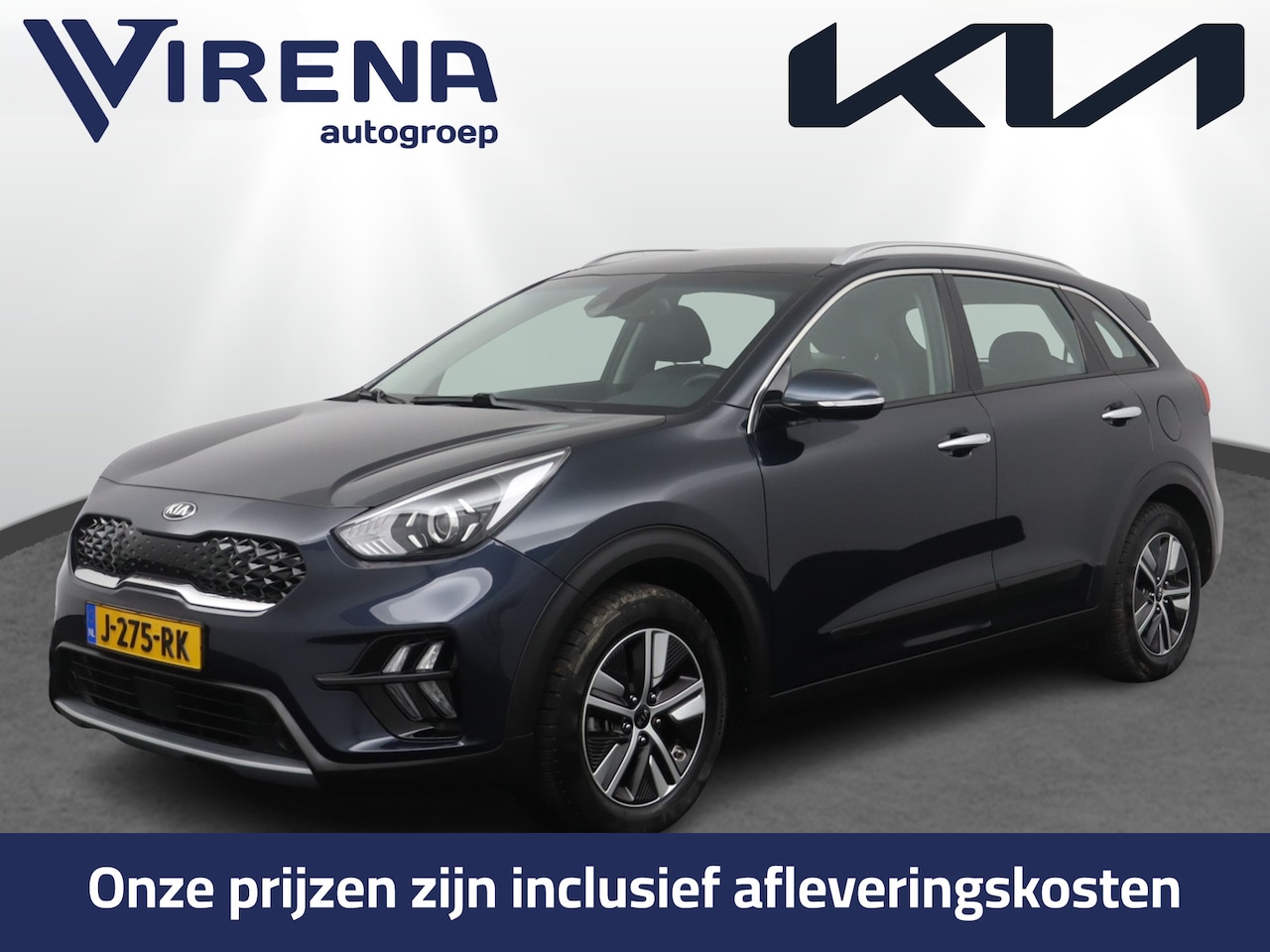 Kia Niro - 1.6 GDi Hybrid DynamicLine Automaat - Navigatie - Climate control - Trekhaak - Led lampen - AutoWereld.nl