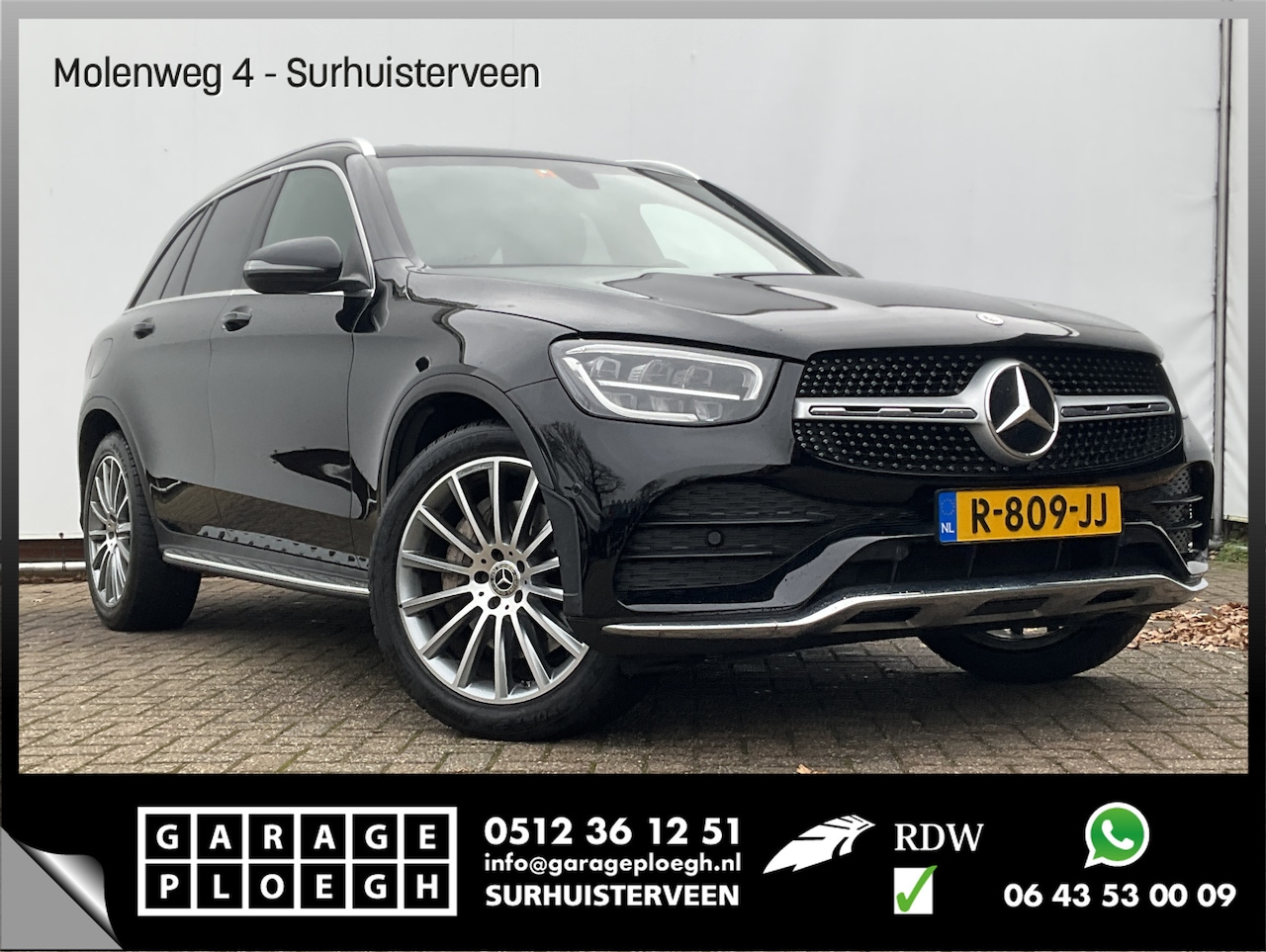 Mercedes-Benz GLC-klasse - 300d 4MATIC AMG Premium Burmester Camera Stoelverw. Topstaat - AutoWereld.nl