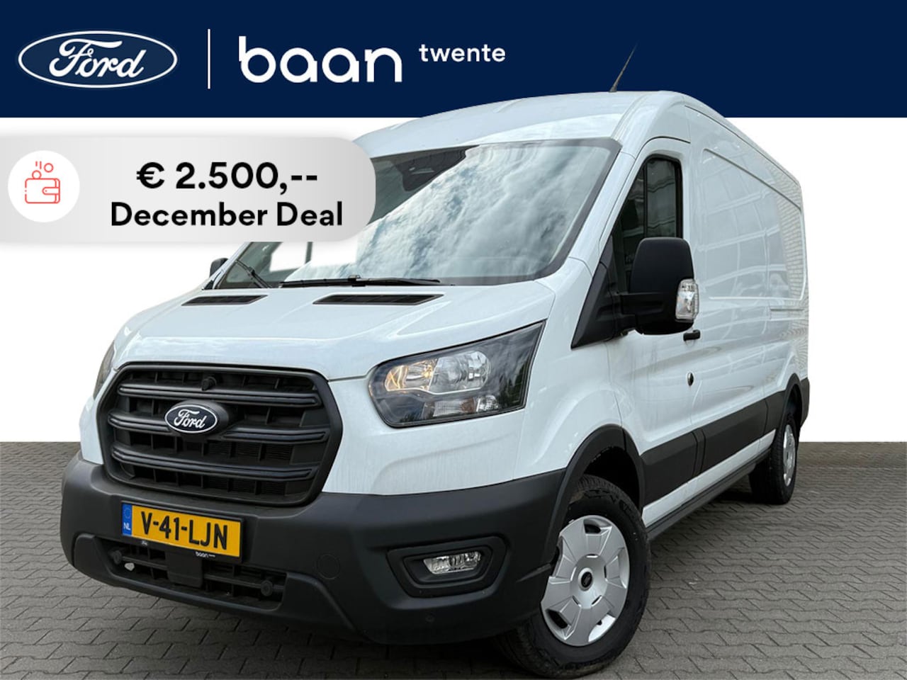 Ford Transit - 350 L3H2 Trend 165 PK | Camera | Trekhaak | Winter Pack | Apple Carplay & Android auto | C - AutoWereld.nl