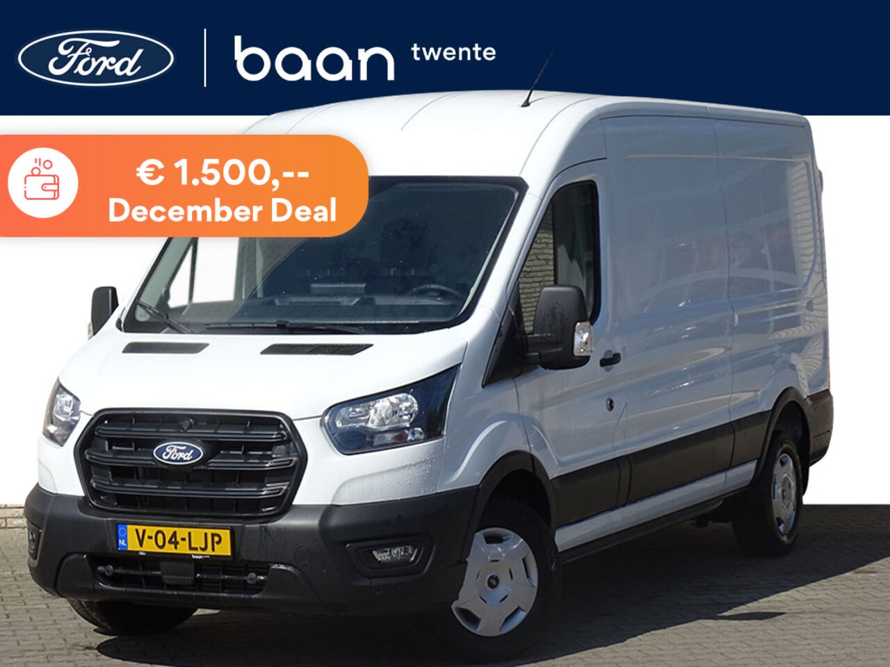Ford Transit - 350 L3H2 Trend 130 PK | NIEUW MODEL | Camera | Trekhaak | Winter Pack | Apple Carplay | - AutoWereld.nl